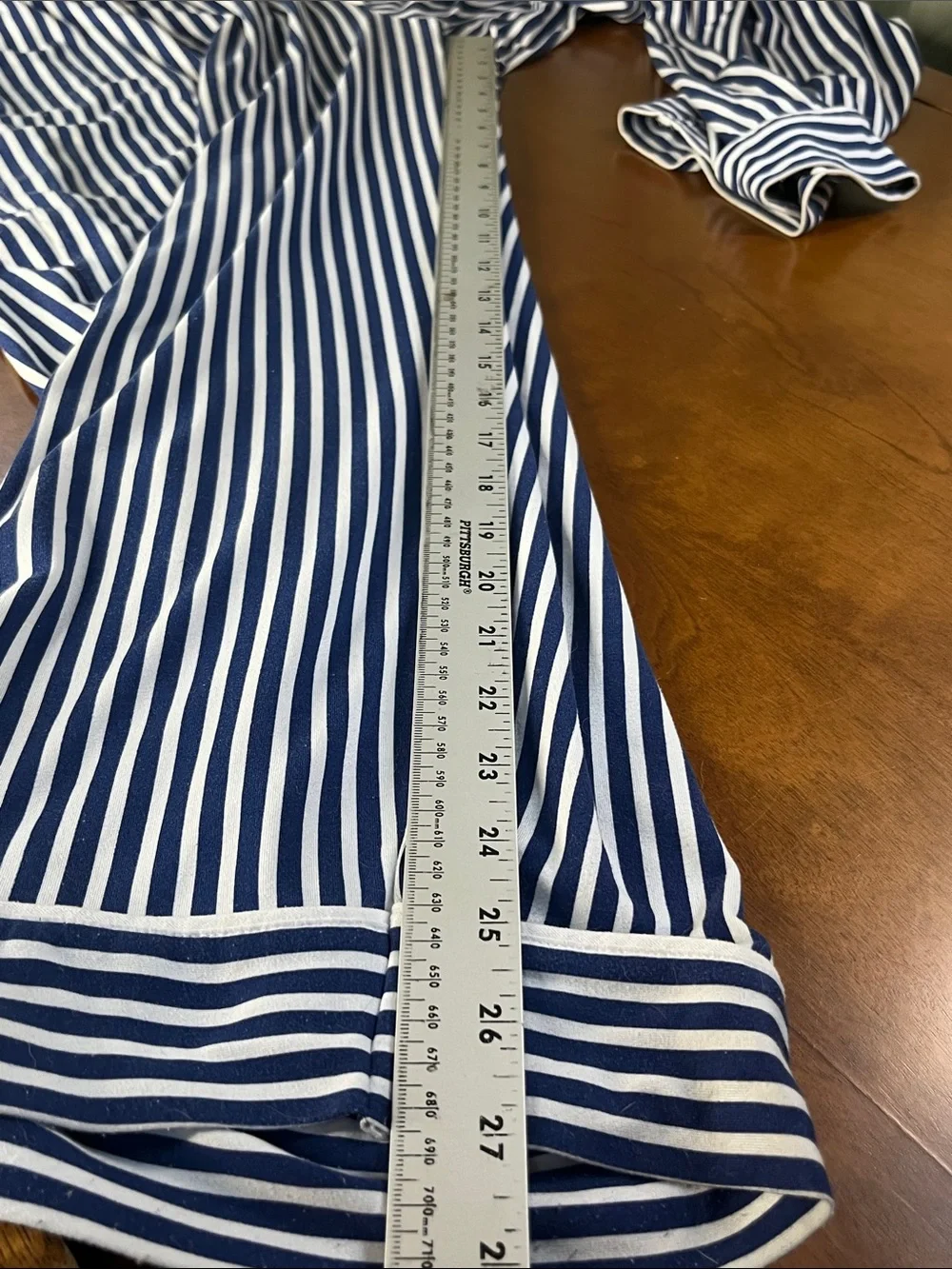 Draper James Navy & White Striped Short-Sleeve Women's Pajama Set XL